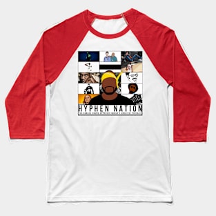 Hyphen Nation Album Cover Baseball T-Shirt